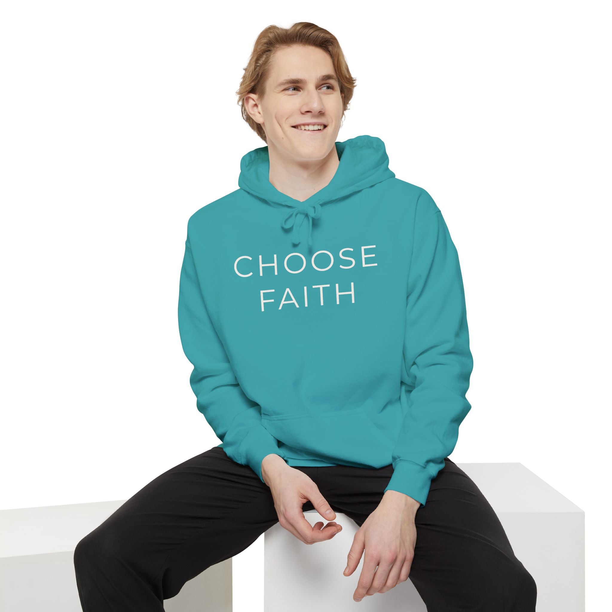Choose Faith Hoodie (Dark) - Choosify