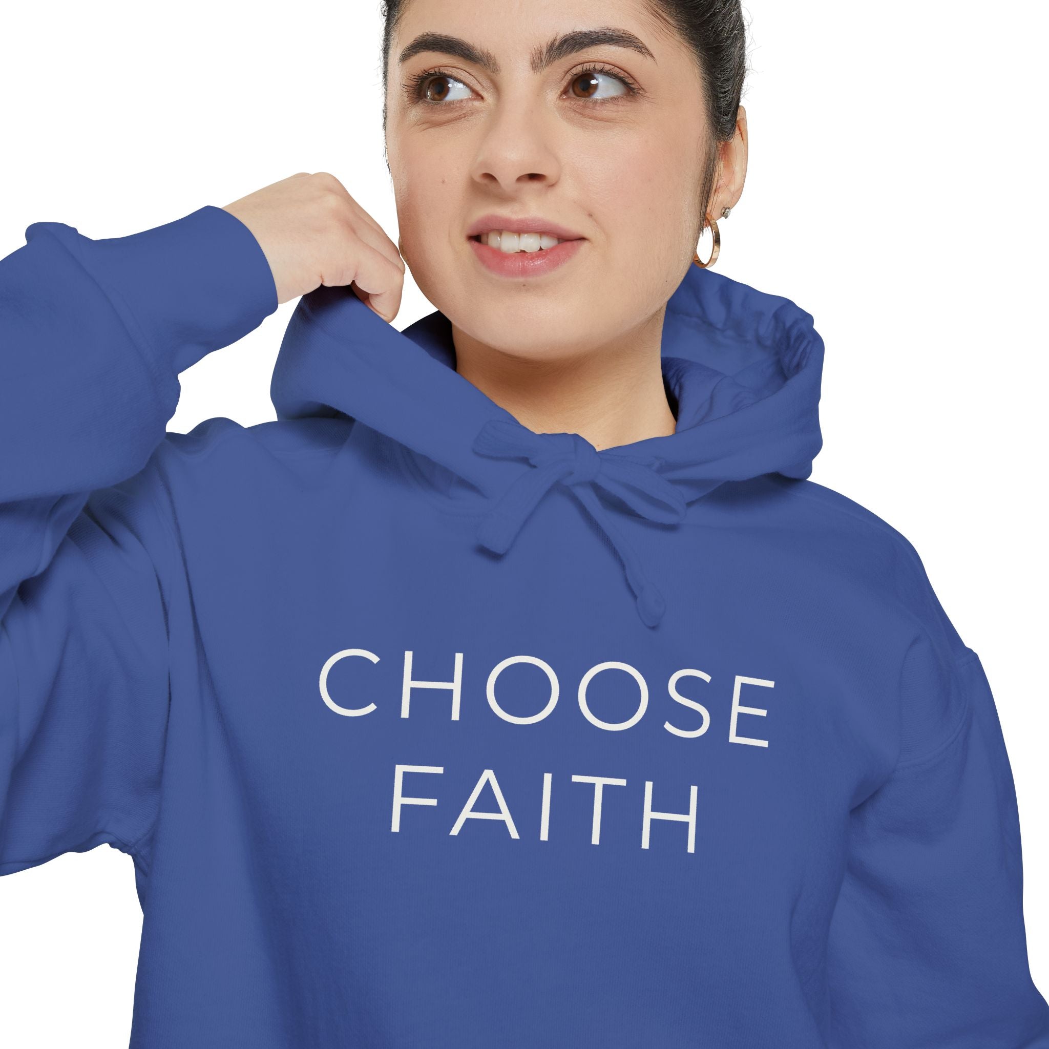 Choose Faith Hoodie (Dark) - Choosify