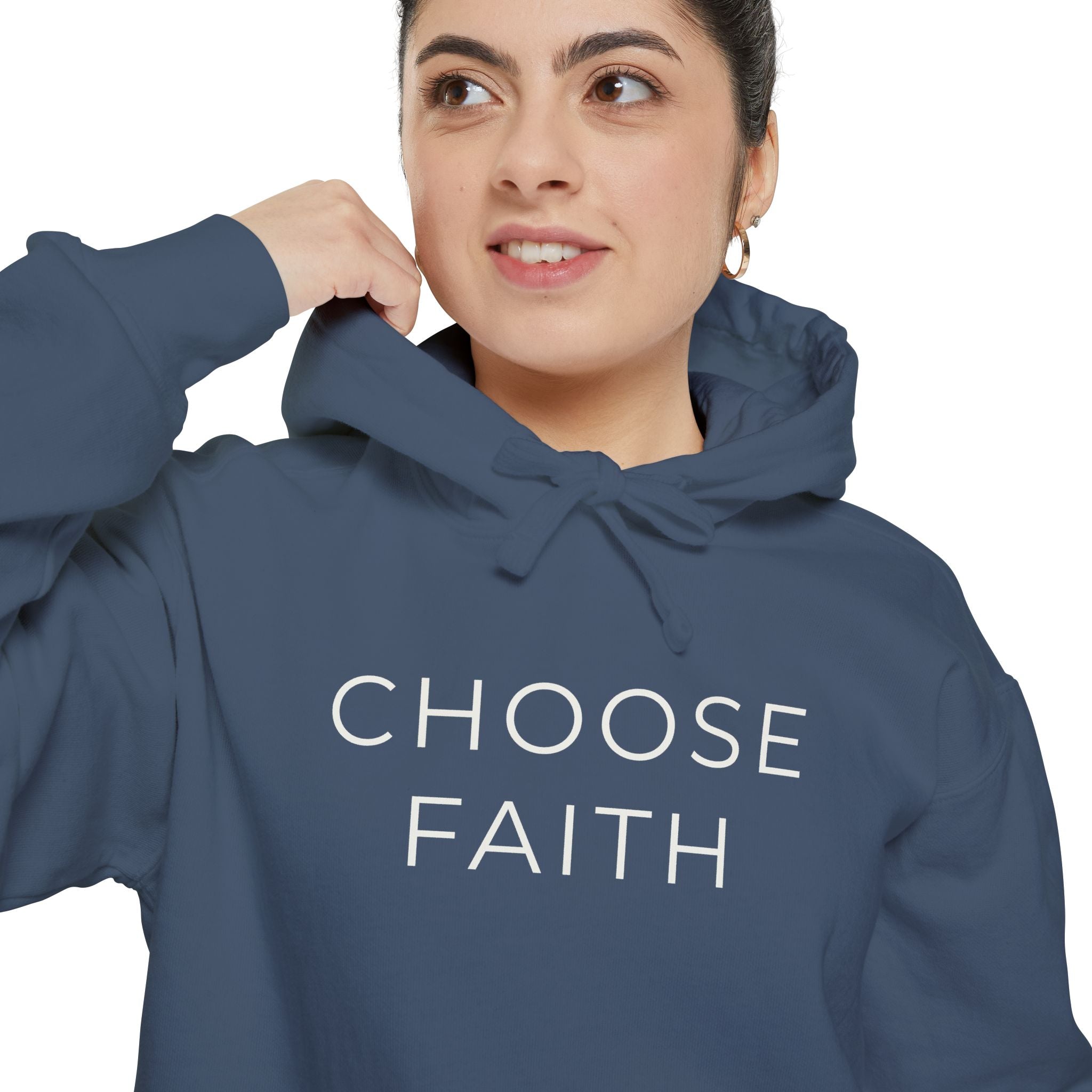 Choose Faith Hoodie (Dark) - Choosify