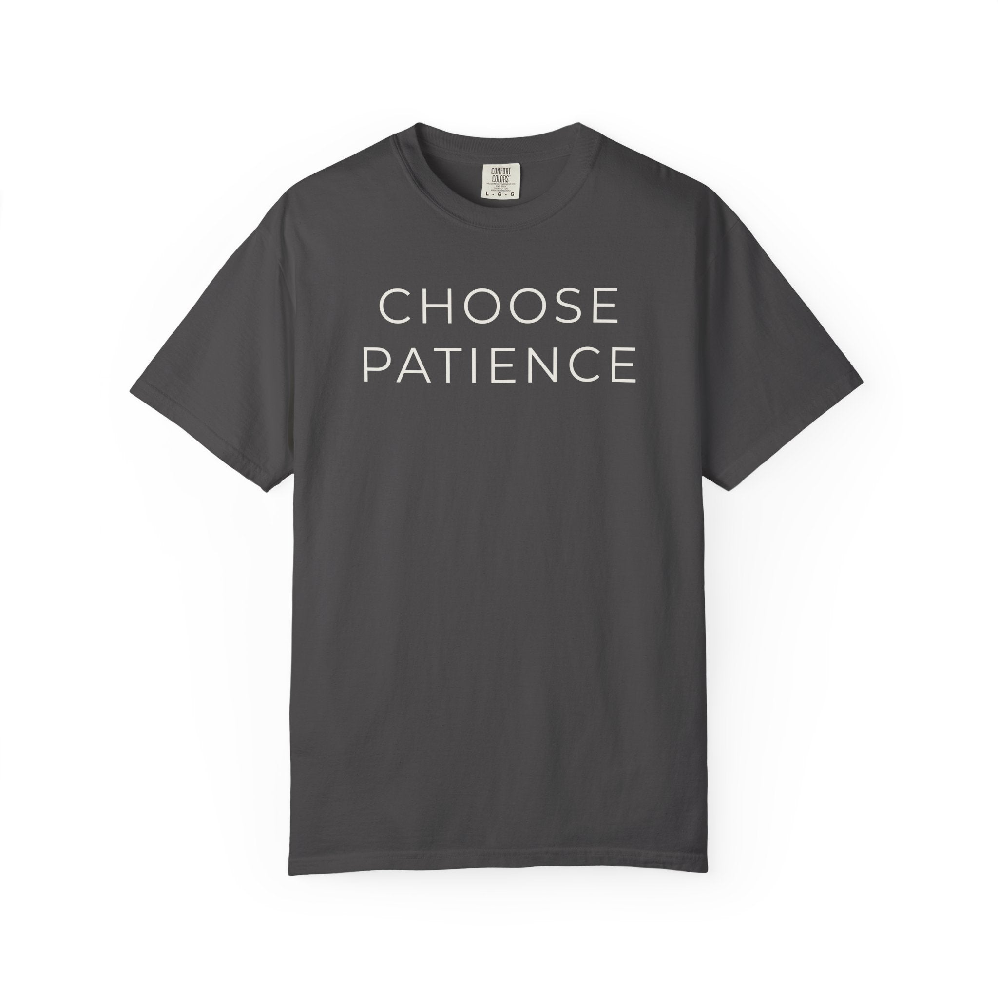 Choose Patience (Dark) — Choosify