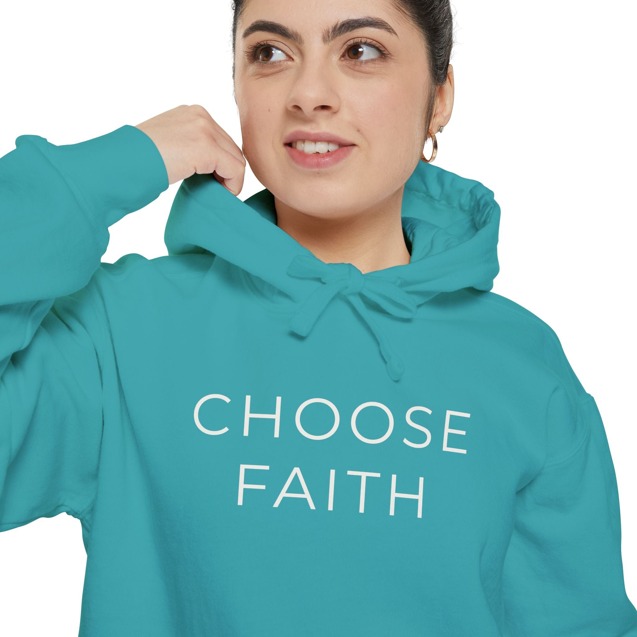 Choose Faith Hoodie (Dark) - Choosify