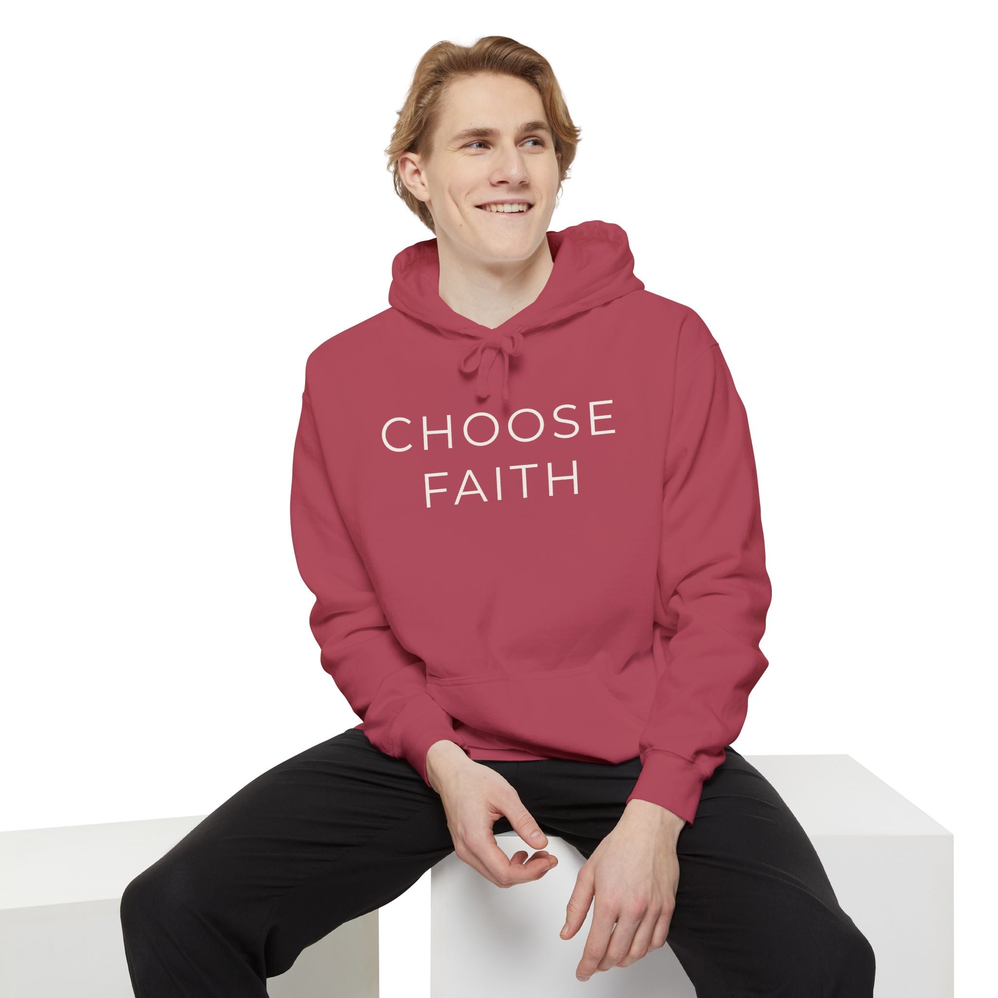 Choose Faith Hoodie (Dark) - Choosify